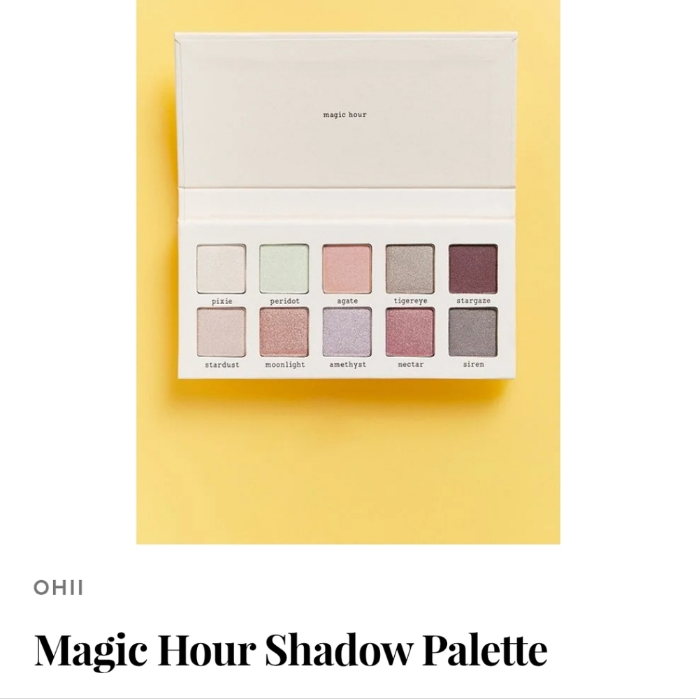 Urban Outfitters Ohii Eyeshadow Magic Hour Palette Romantic Shades